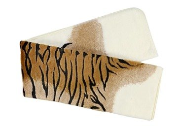 Decorative faux fur bedspread TIGER